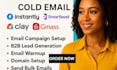 setup ai cold email with instantly, smartlead, clay, gmass for high conversions