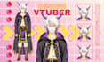 design anime style in live2d vtuber model