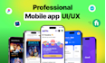 do amazing UI UX for android and ios mobile apps