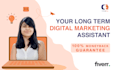be your expert digital marketing manager and strategist