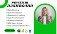 build executive power bi dashboard with KPI report and data visualization