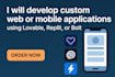 develop software application using ai tools