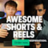 edit catchy short form videos with custom captions