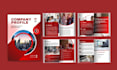design company profile, proposal, employee handbook, annual report and ebook