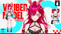 design and rigging live2d vtuber model for vtube studio