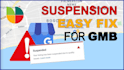 reinstate and fix disabled google my business profile