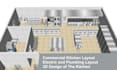 design USA commercial kitchen layout 3d design and quote