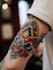 draw a custom tattoo design as a tattoo artist