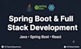 build java spring boot rest apis and full stack web applications