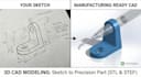create manufacturing ready 3d cad models for 3d printing