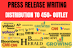 do UK US press release writing PR distribution submit press release