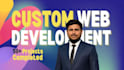 do custom website development as full stack developer frontend backend developer