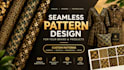 design seamless patterns, monograms and textile prints