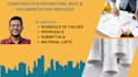 provide construction proposal and submittals preparations