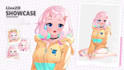 design and rig live 2d vtuber model 2d vtuber model vtuber commission vbridger