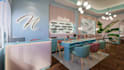 redesign nail salon,pedicure space,medispa,lash and brow tech studio 3drendering