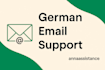 write professional german customer service replies