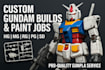 build and custom paint your gundam model kit professionally