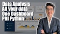 be your analyst with expertise in power bi, python and excel