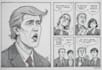 draw political cartoon and comic strip