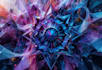 create abstract geometric digital art