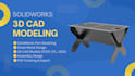 do sheet metal design and provide dxf flat pattern for laser cutting
