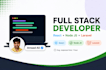 develop a full stack web app using react, node js and laravel