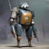 design high quality robot, mech, cyberpunk, concepts