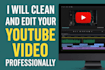 edit your youtube video with smooth, professional cuts