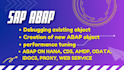provide sap abap on hana, odata, cds, ws, idoc, amdp, telugu