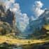 create concept art, fantasy landscapes, background scenes