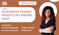 design or build business website on framer