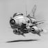 draw high quality spaceship concept
