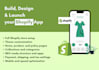 build, design, and launch a shopify website