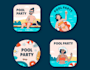 create dj club party, dance pool party event