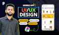 design high quality mobile app UI UX and figma app prototype