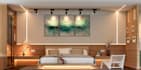 do 3d bedroom, kitchen interior design, 3d model and rendering
