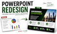 redesign professional powerpoint presentation slides