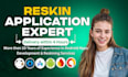 reskin android app, modify app,redesign with expert android developer for reskin