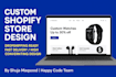 design, redesign, or clone a high converting shopify website