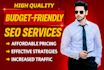 do budget friendly seo service to boost your website ranking fast