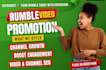 do rumble promotion USA rumble channel targeting