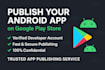 publish your apps to google playstore also rejection fix