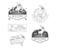 create a modern hunting logo design