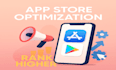 do game and app aso optimization google store and app store