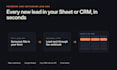 connect facebook lead ads to google sheets or your CRM