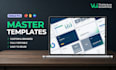 create your master template in power point