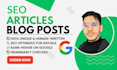 write SEO optimized ai and tech blog posts that rank