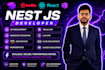 do nestjs development,backend ,frontend,react native