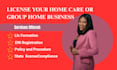 assist home care group home license, llc, ein, and website creation